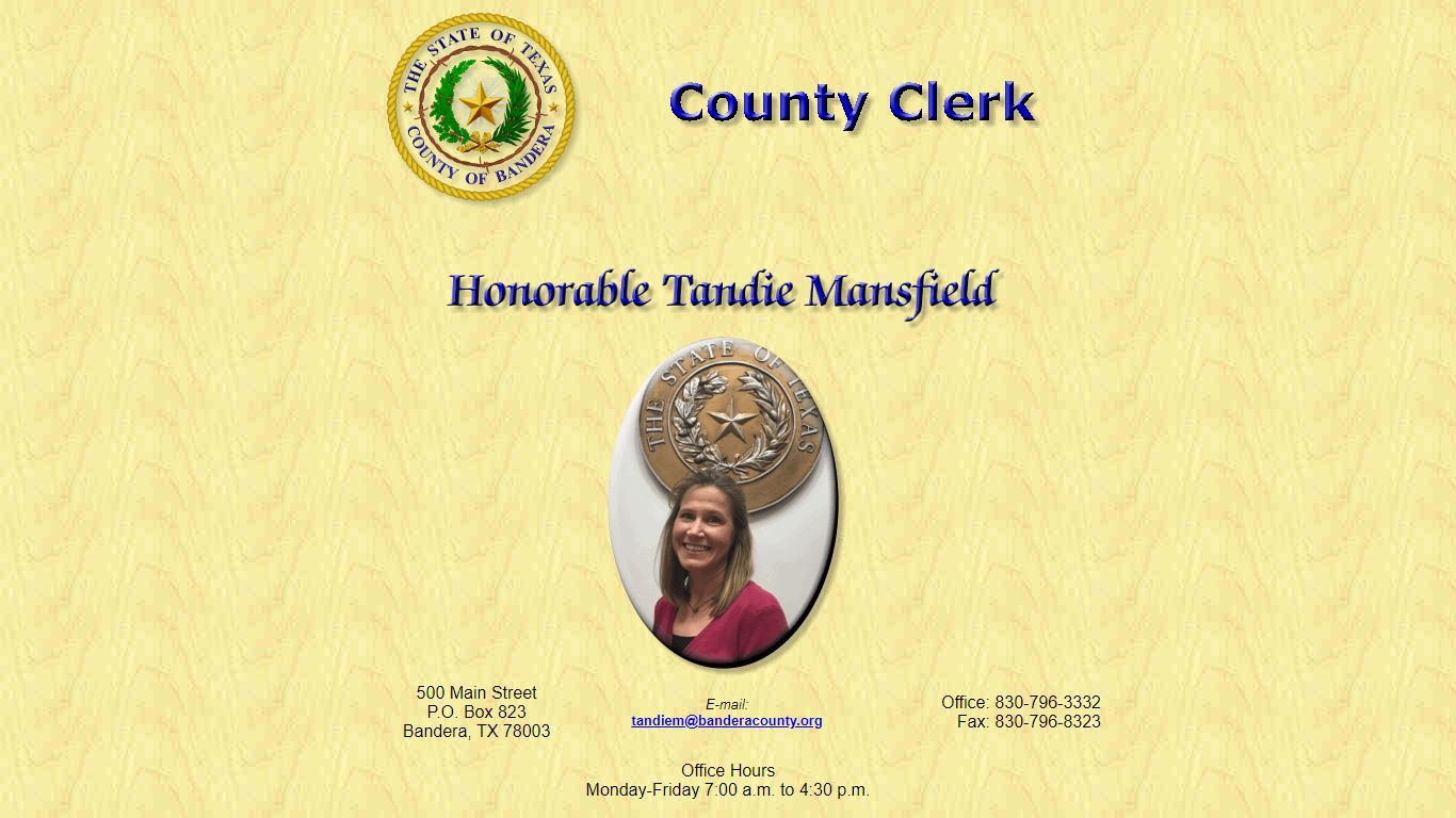 Bandera County Clerk